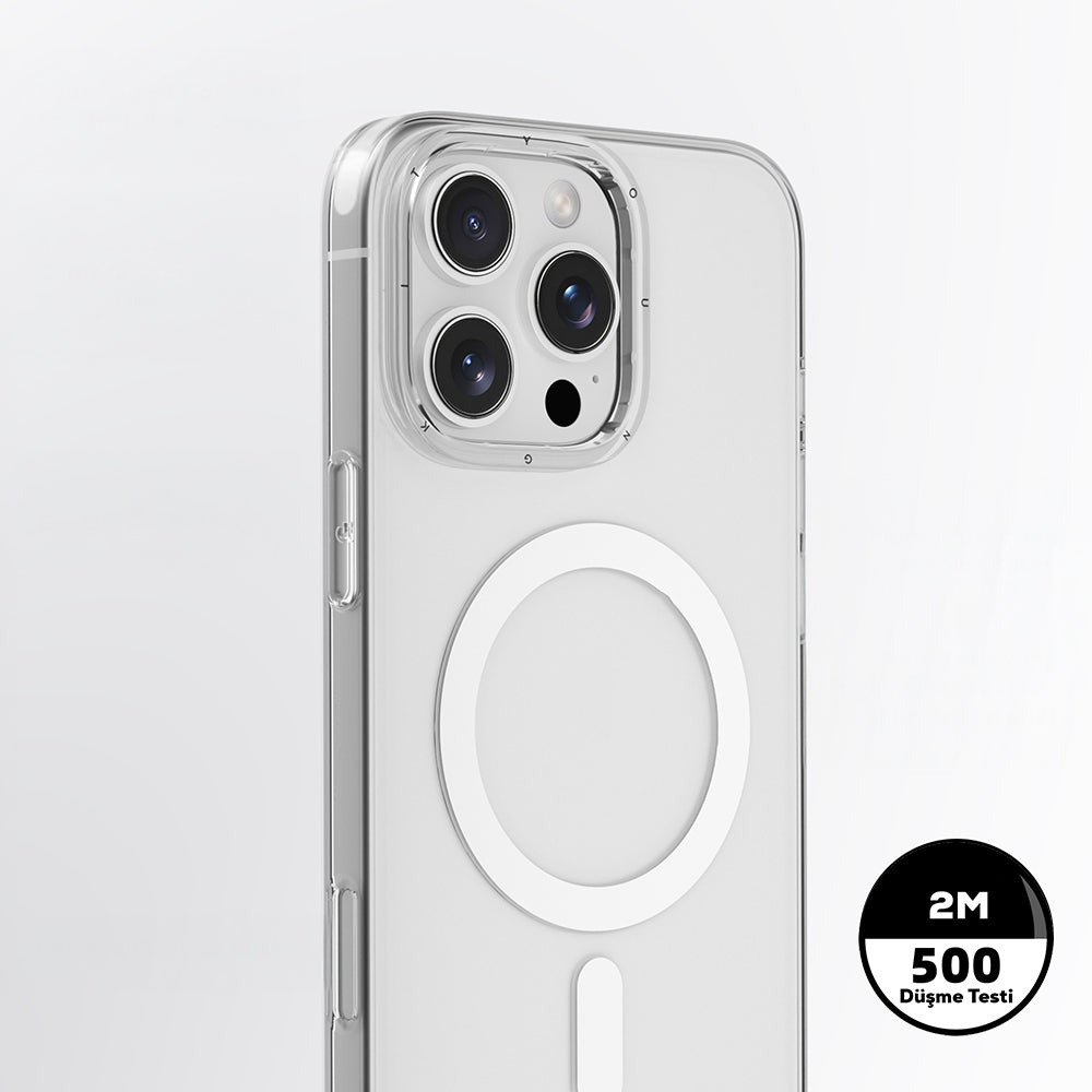 Youngkit Ice Serisi iPhone 16 Pro Magsafe Telefon Kılıfı Youngkit Ice Serisi iPhone 16 Pro Magsafe Telefon Kılıfı